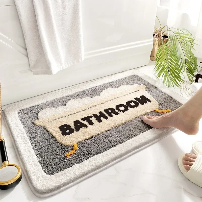 Bath Mat Non Slip Soft Faux Wo - Quick Dry Diatomite Bath Mat 评论和价格