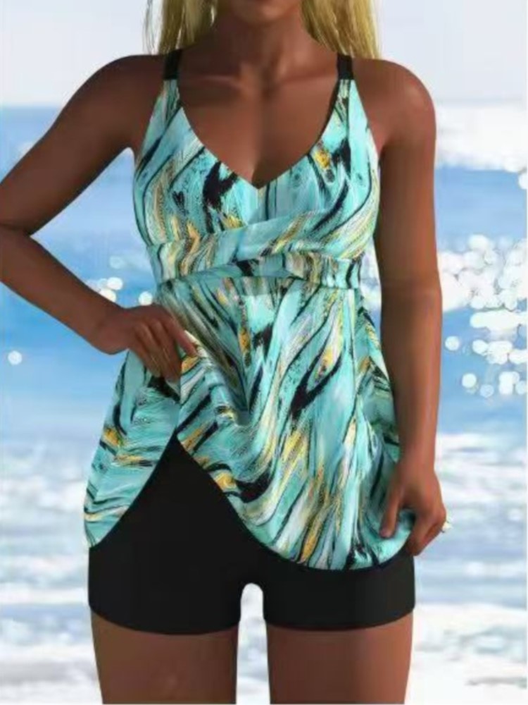 New High Waist Swimwears Tanki - Bath 评论和价格