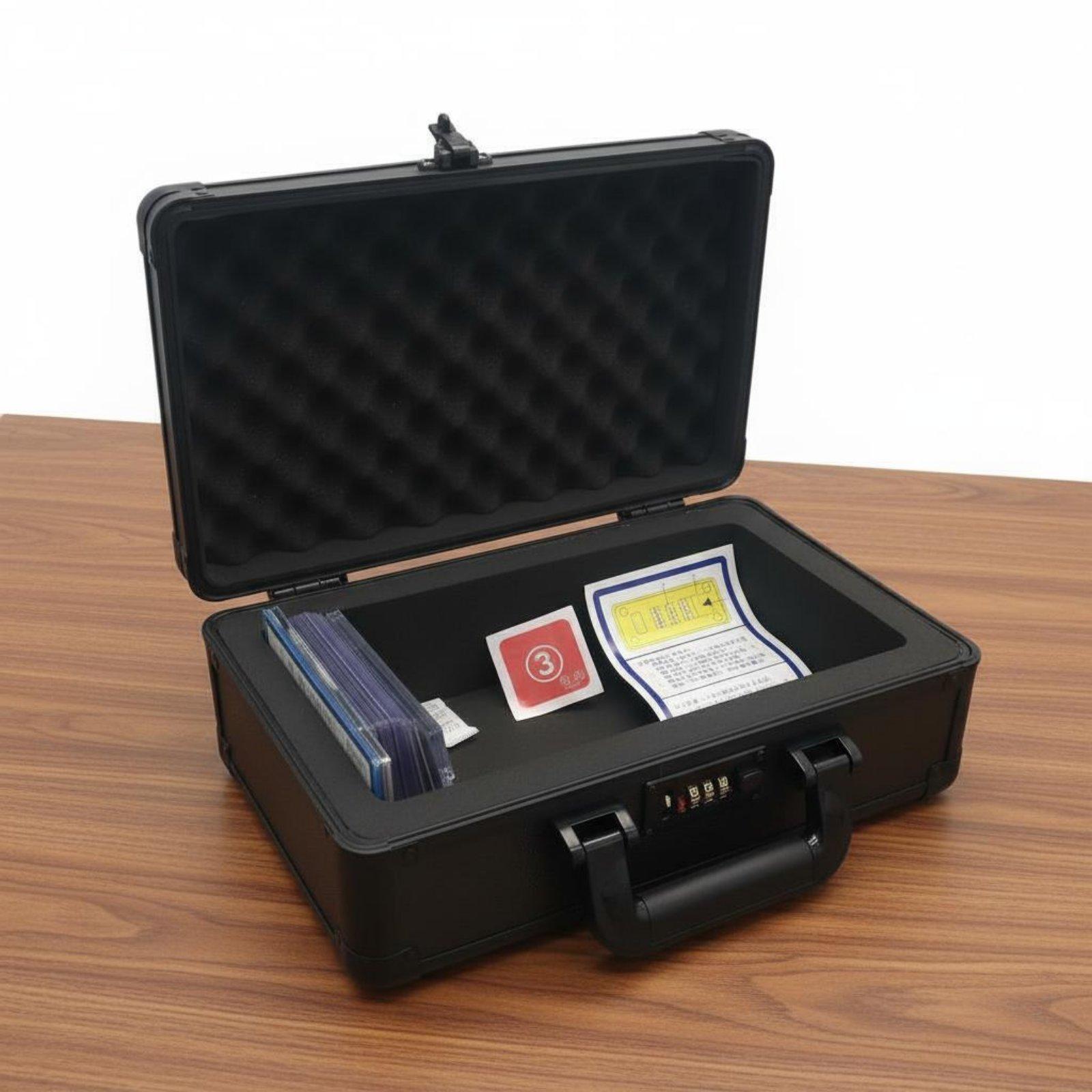 Lockable Card Container Portab - Storage & Organization 评论和价格